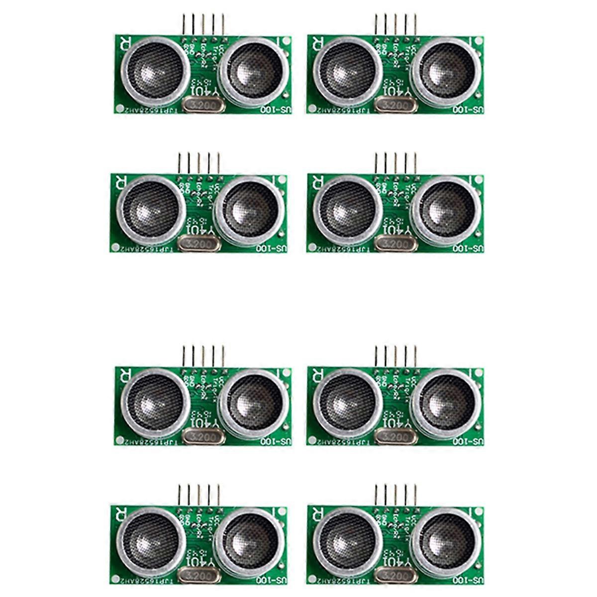 US-100 Ultrasonic Sensor Module DC 2.4V - 5V with Temperature Compensation Range Distance