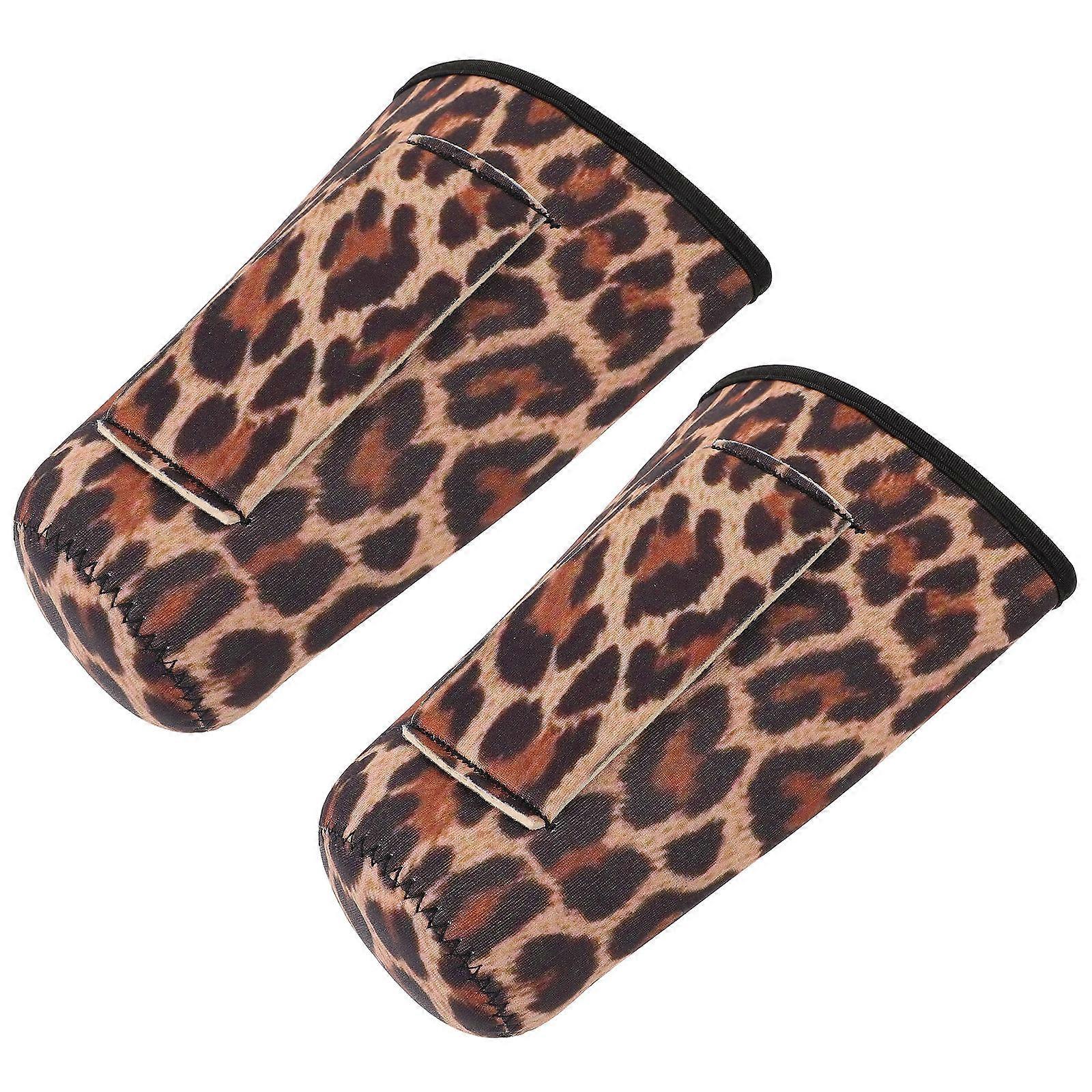 Cup Sleeve With Handle Cloth Material Keeps Hot Drinks Warm For Festivals 2Pcs