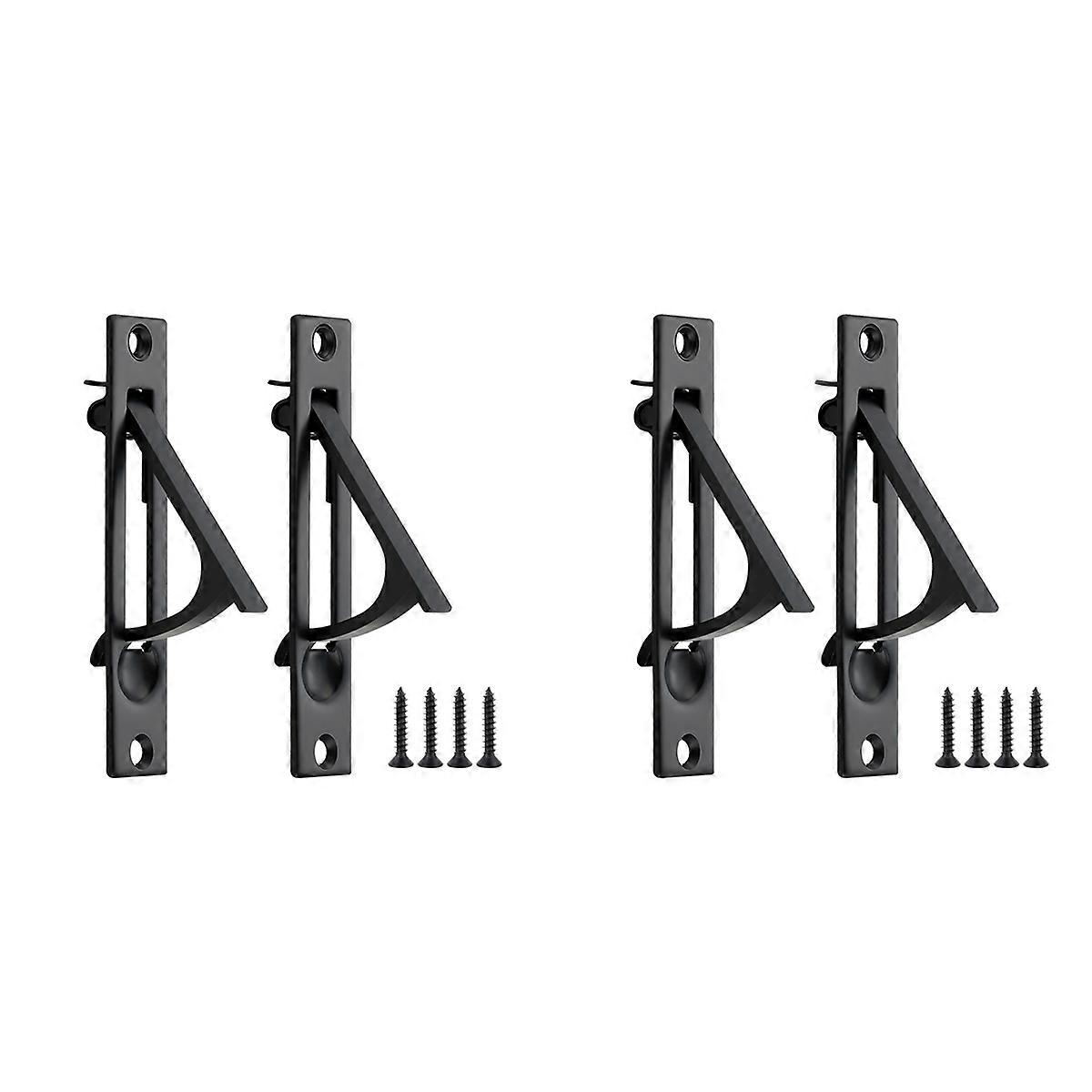 2 Pack Pocket Door Pull Solid Pocket Door Flush Edge Pull