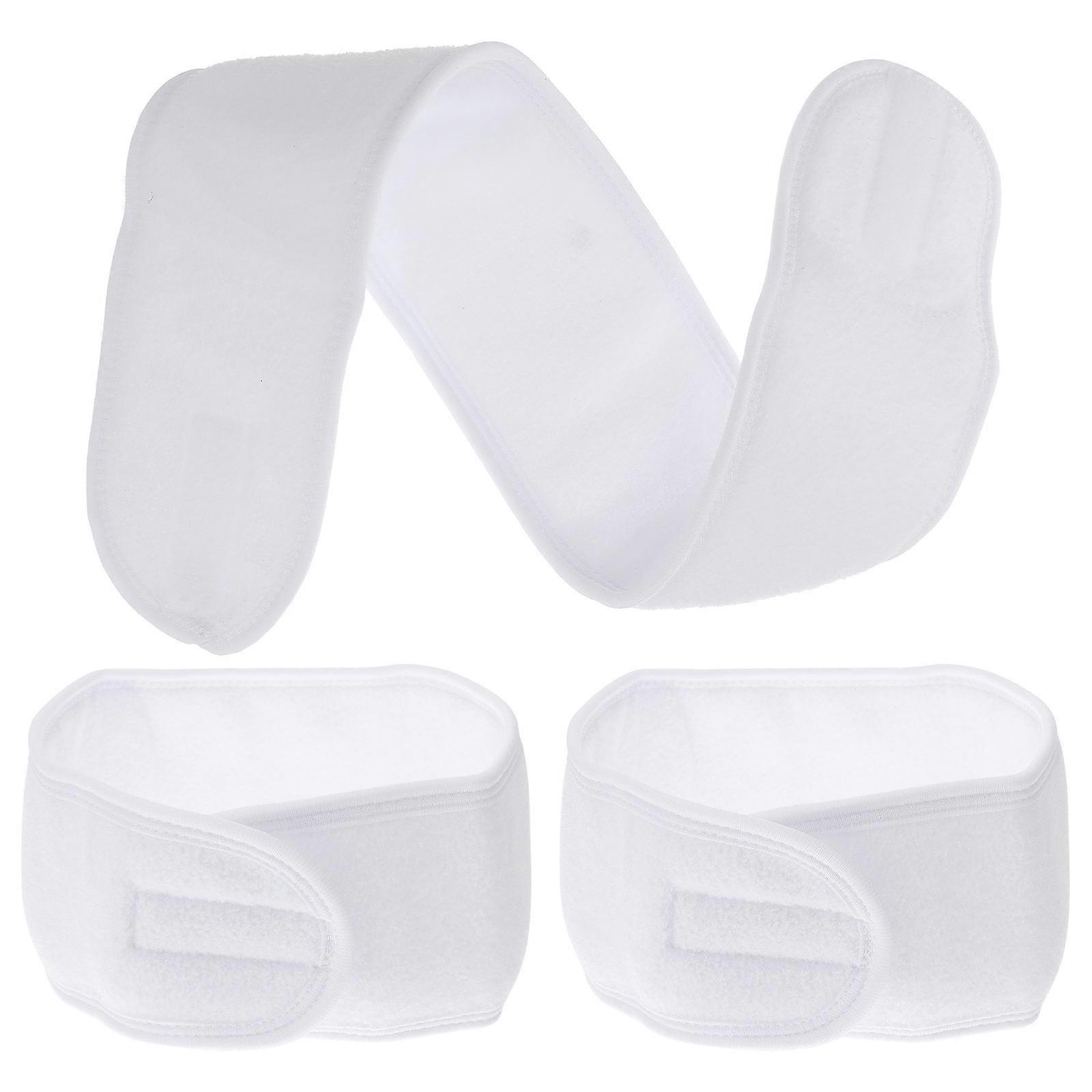 Kadınlar Için Spa Kafa Bandı Atletik Spor Kafa Bandı Cilt Koruma Kayışı 3 Adet