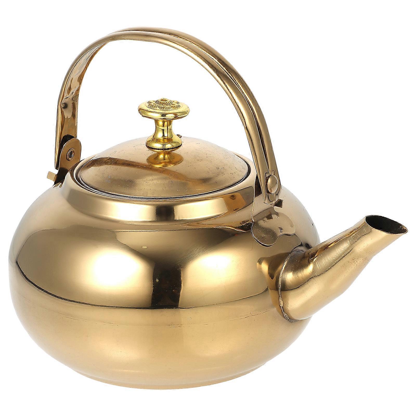 Portable Kettle Practical Kettle Teapot Kitchen Use Adults 20X15X16CM Coffee Making 1Pack