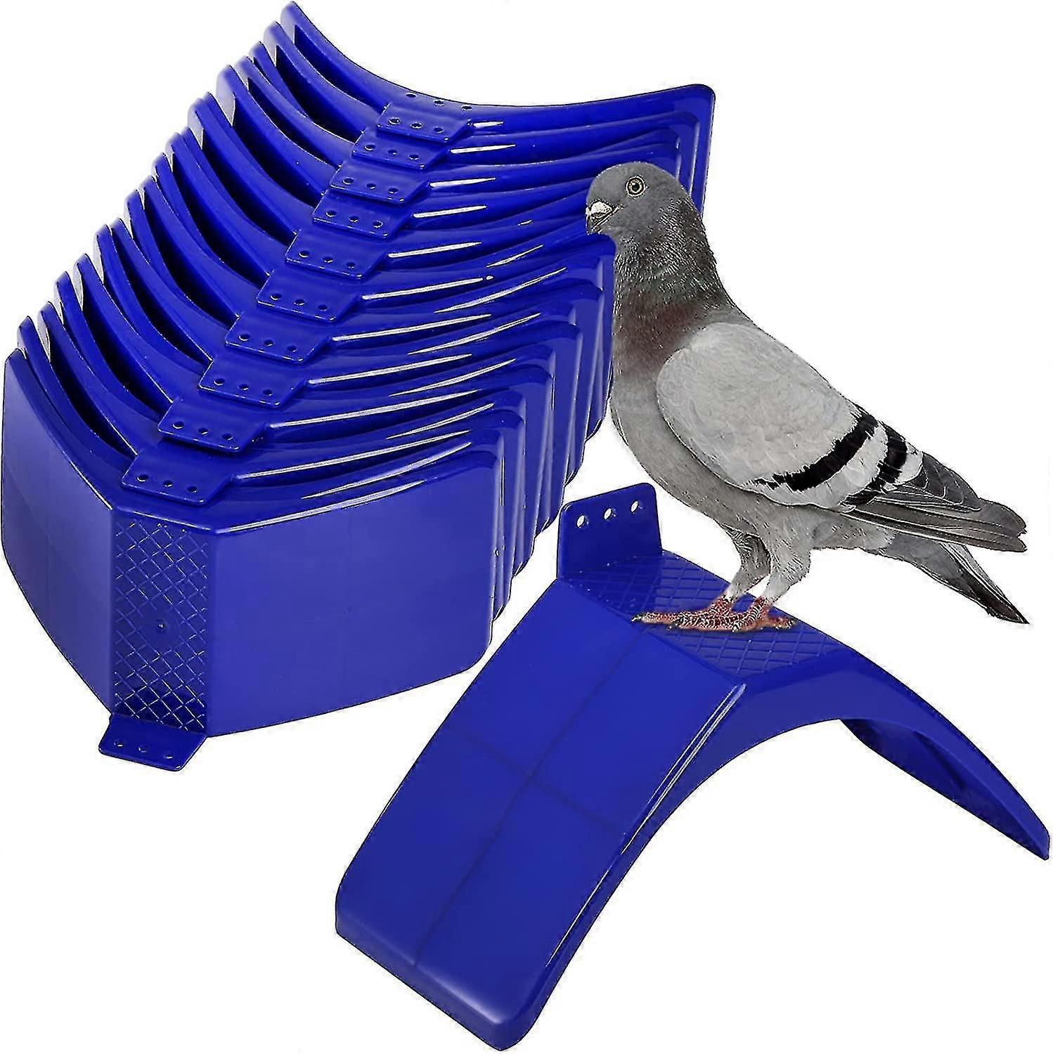 20 stuks duif rest stand, lichtgewicht duif zitstokken plastic vogels roost houder