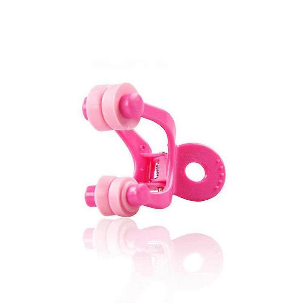 Ergonomic Shape Nose Bridge Correction Clip Pink Color For Women Nose 1Set