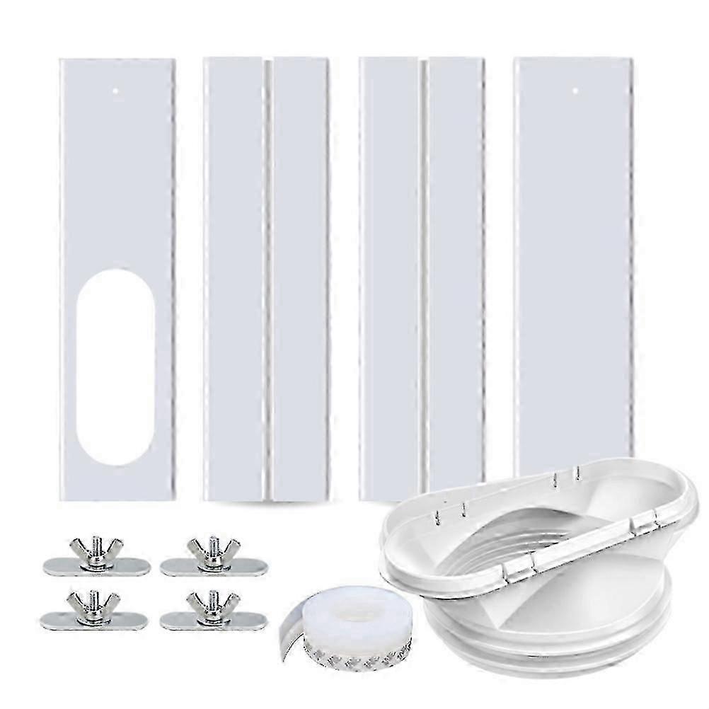 Portable Air Conditioner Window Kit Adjustable Window for Air Conditioner Sliding AC Window Vent Kit