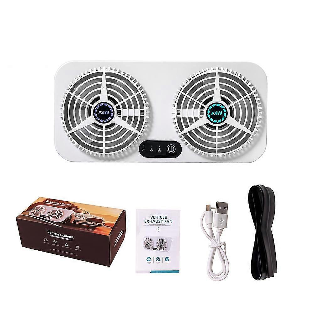 Auton jäähdyttimen poistoilmapuhallin Autoon asennettava mini automaattinen jäähdytysilmanvaihto