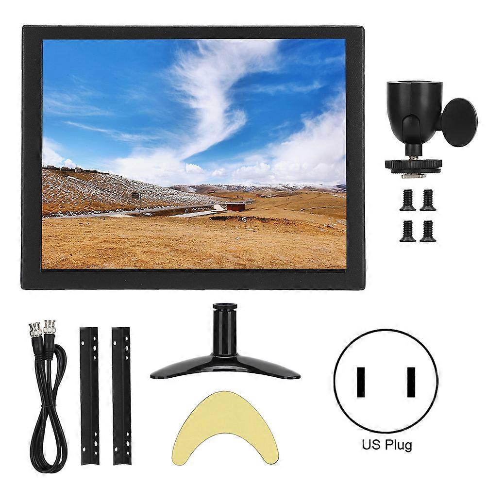 8 inch 4:3 1024x768 Small LCD Color Video Monitor Screen Support VGA/HDMI Input