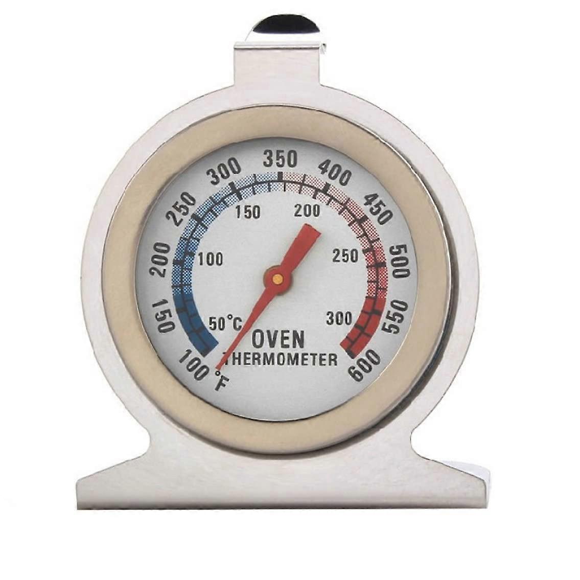 Oven Thermometer Large Dial Stainless Steel Instant Read Cooking Thermometer for Accurate Oven Temperature Measurement