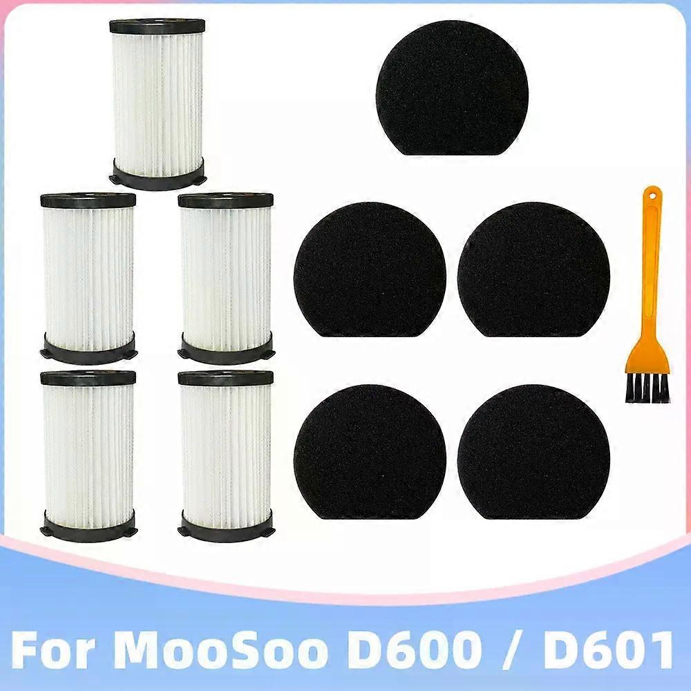 Compatible for MooSoo D600 D601 iwoly V600 Ariete RBT 2761 2759 Conga Thunderbrush 520 560 Techwood TAE-7036 Hepa Filter Part