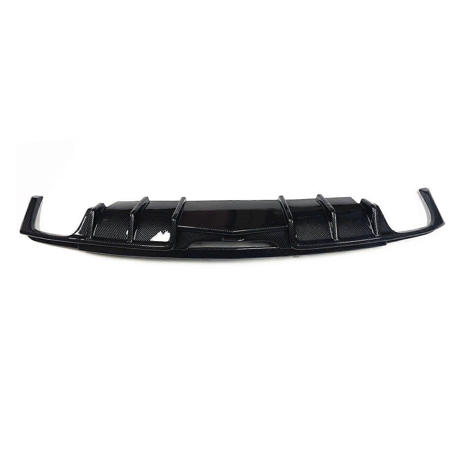 Carbon Fiber Look Rear Bumper Diffuser Lip Fits Cadillac Ct6 2016-2020 2017