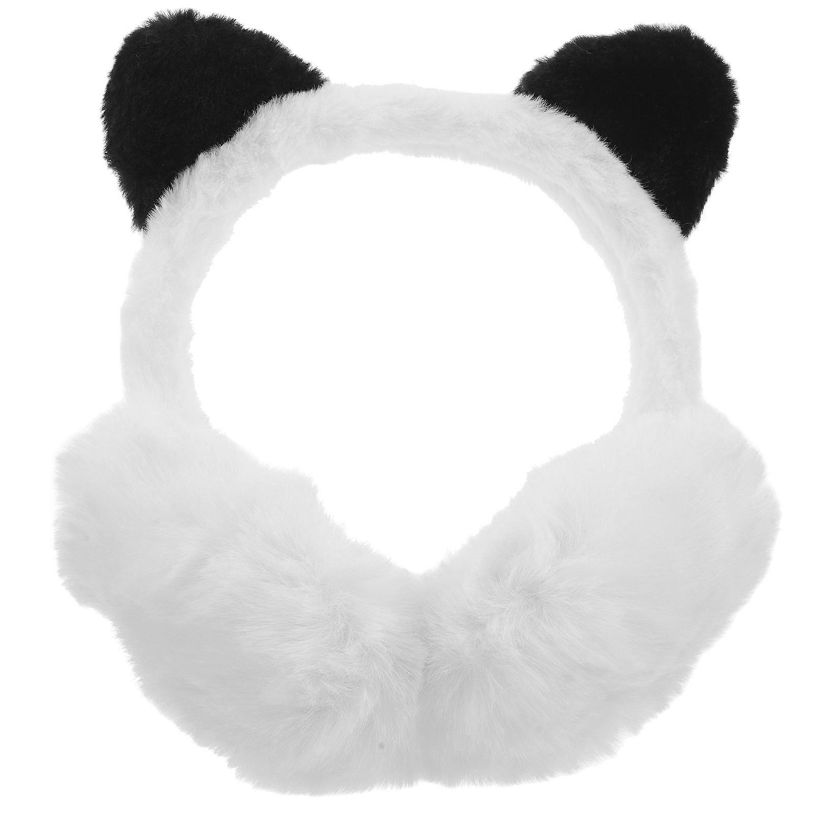 Cute Ear Winter Warm Foldable Furry Ear Warmer For Cold Weather Multi Color 23.00X20.00X13.00CM Warm Protection 1Set