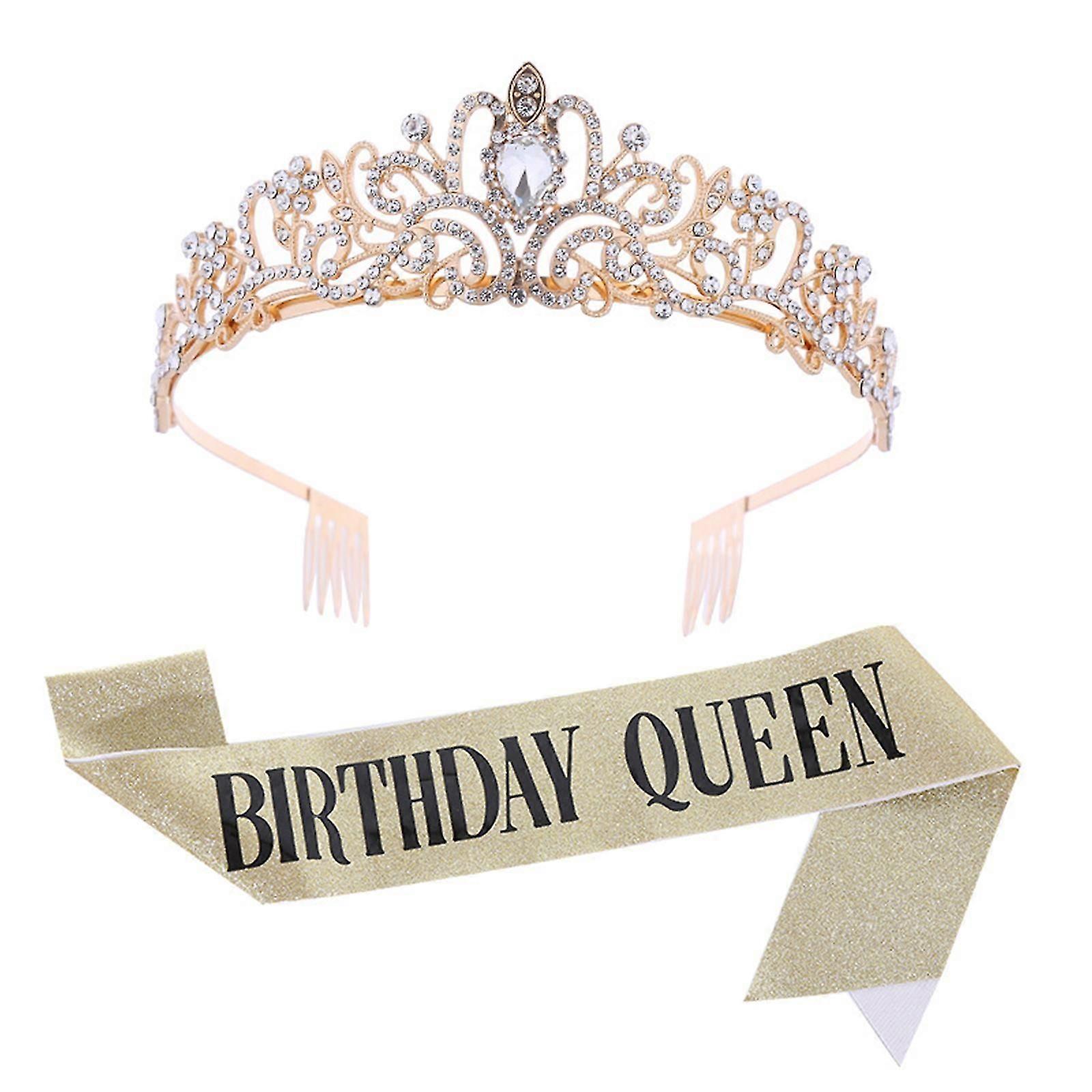 1 مجموعة عيد ميلاد وشاح عيد ميلاد تاج ، بريق الأميرة تاج للنساء ، تاج عيد ميلاد ، عقال عيد ميلاد ، تاج عيد ميلاد للفتيات