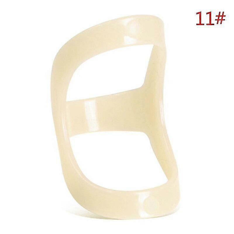 14pcs Finger Splint Fixed Ring Adjustable Broken Finger Joint Stabilizer Finger Splint Protector Straightening Arthritis