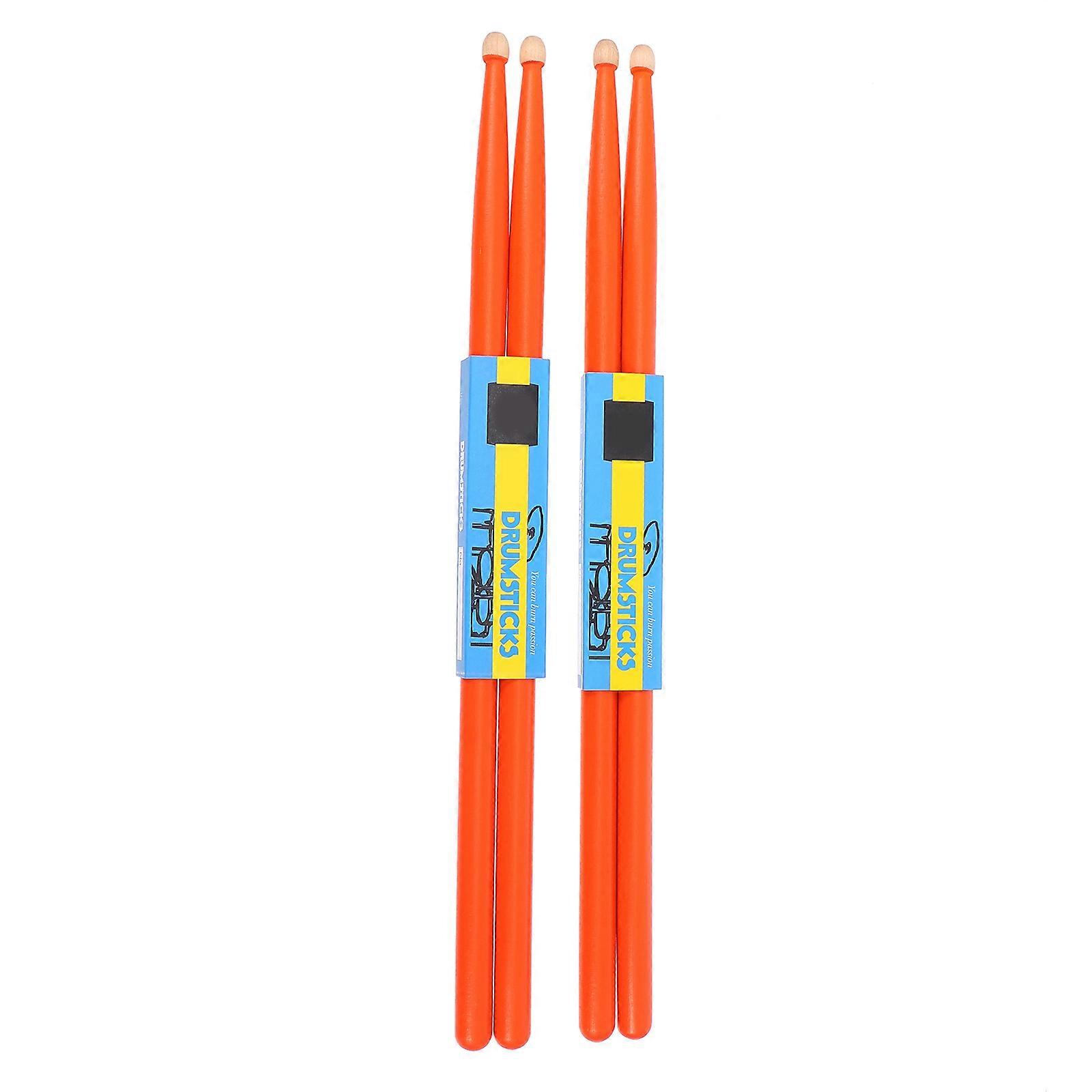 Colorful Drumsticks Childrens Maple Drumsticks Student Use Durable 2Pairs