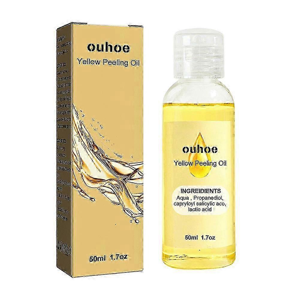 1-3 μπουκάλια Ouhoe Bright White Exfoliating Oil Βαθύς Καθαρισμός Απολεπίζοντας Νεκρό Δέρμα Φροντίδα Whiten Serum 6449479758045