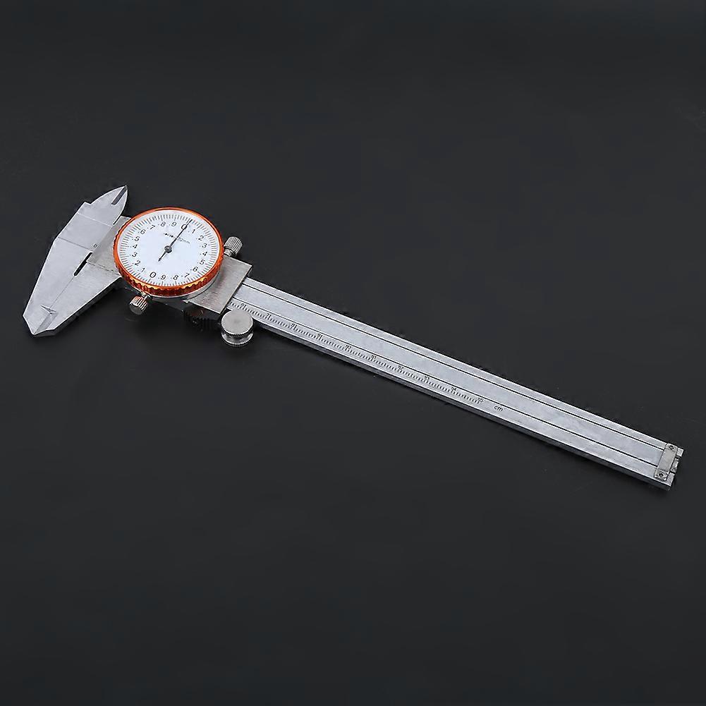 Aluminum Alloy Caliper 2-Way Shockproof Precision Measuring Tool with Dial 0-150mm