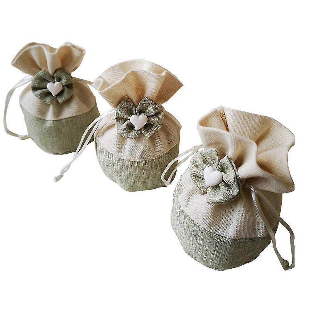 Small Candy Drawstring Bags Drawstring Bags For Women Easy To Seal 5Pcs 2.4×2.4×4.5in