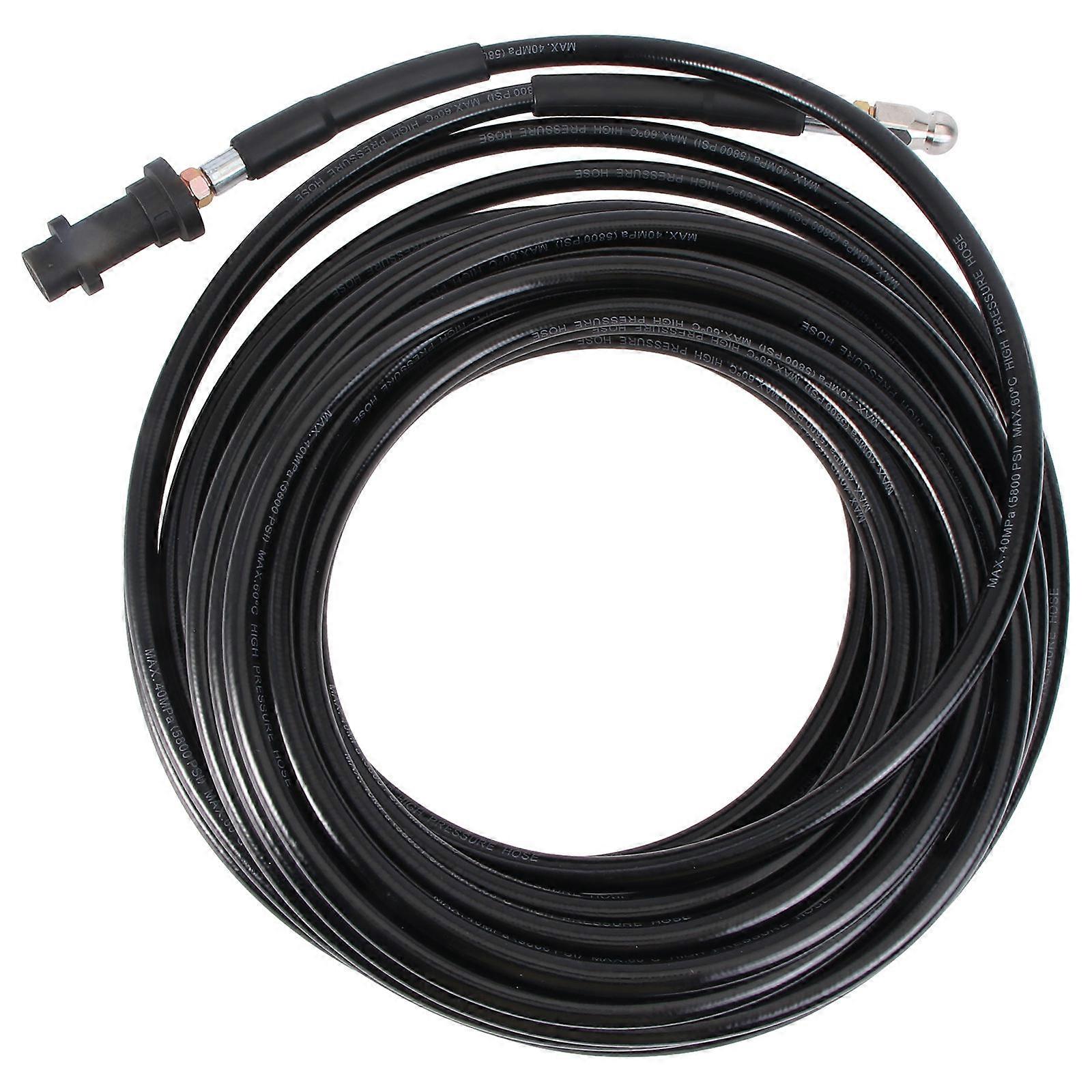 High Pressure Washer Hose for Durable Washing Machine Use – Efficient Sewage Dredging and Drain Cleaning Compatible with Electric Pressure Washers