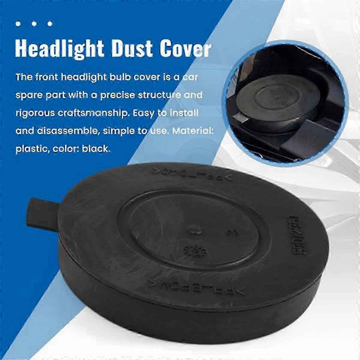 Bulb dust cover for C4 C5 - 2PCS headlamp replacement cap 89072961