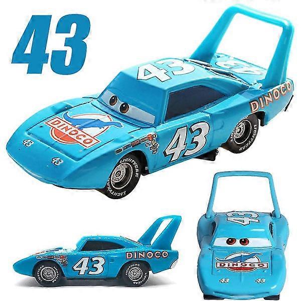 Disney Αυτοκίνητα No.43 Dinoco Ο Βασιλιάς Diecast Car Toys Αγόρια Παιδικά Δώρα Συλλογή