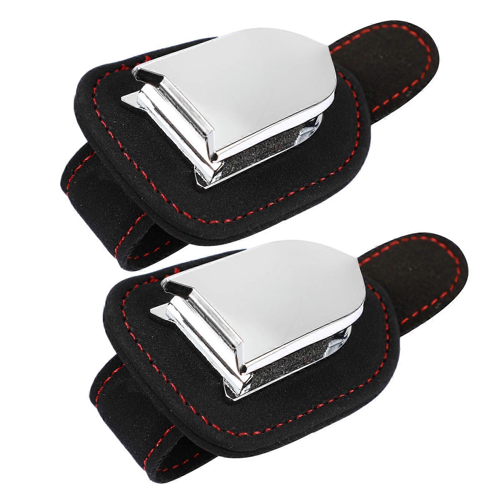 Car Sunglasses Holder Visor Clip with Built In Sponge Protection Multi Functional Eyeglasses Hanger for Vehicles, Secure Fit without Obstructing