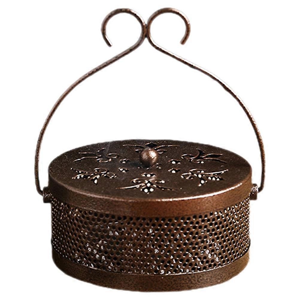 Censer Burner Iron Nordic Indoor Use Assorted Color 7.07X6.09X4.13inch 1Pack