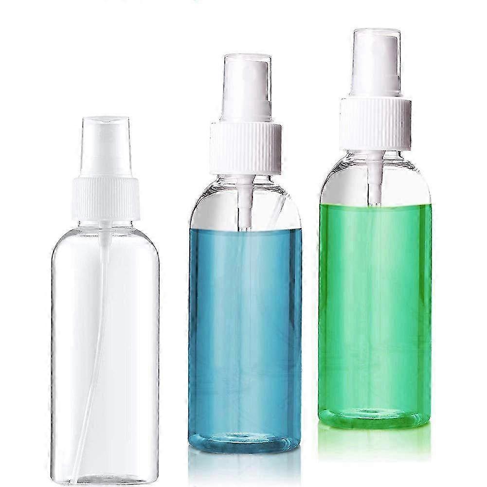 Transparent Empty Spray Bottle - Fine Mist Spritzing Water Bottle for Essential Oils, Perfumes & DIY Products