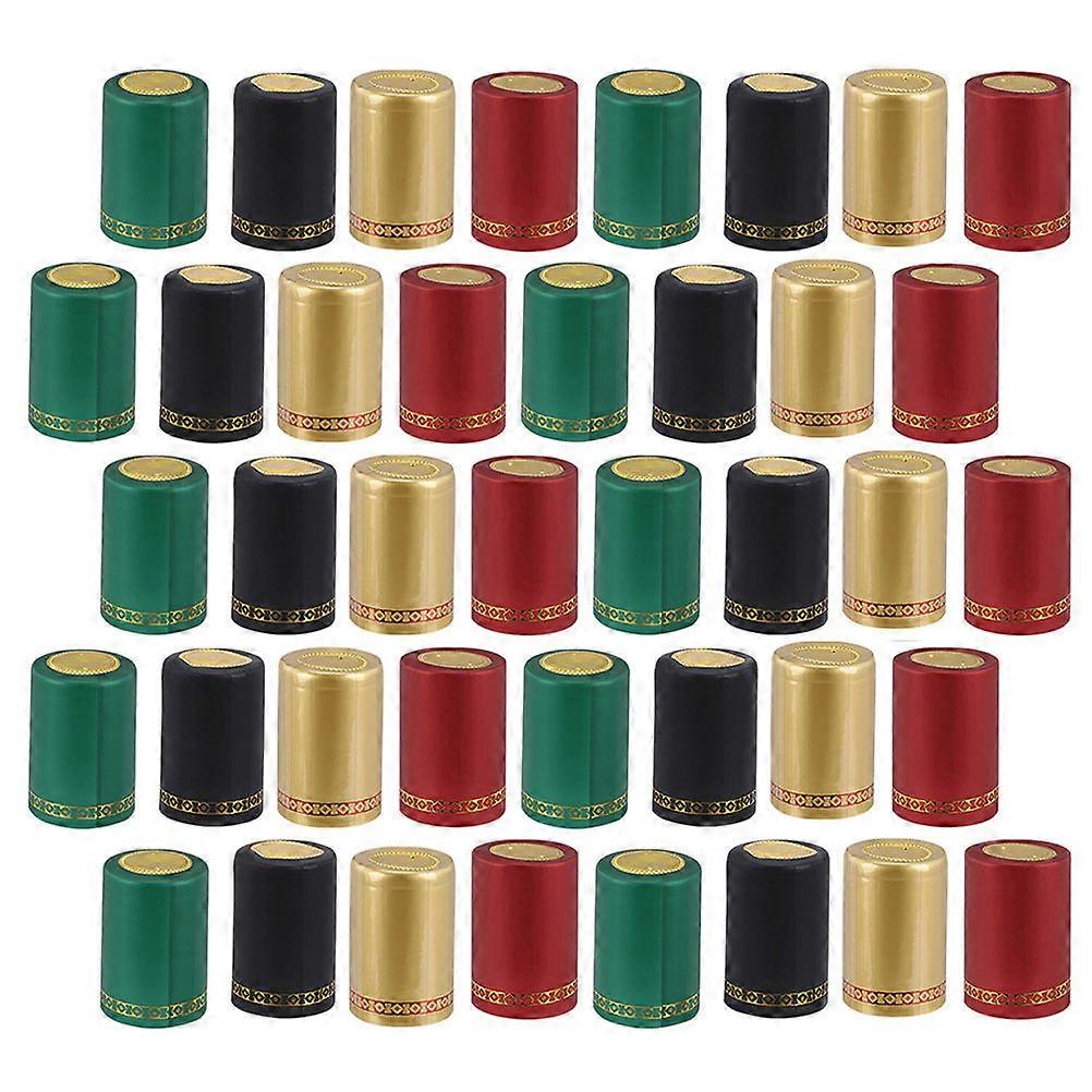 Assorted Color Heat Shrink Caps Designed For Quick Sealing With Size Suitable For Adults 200Pcs