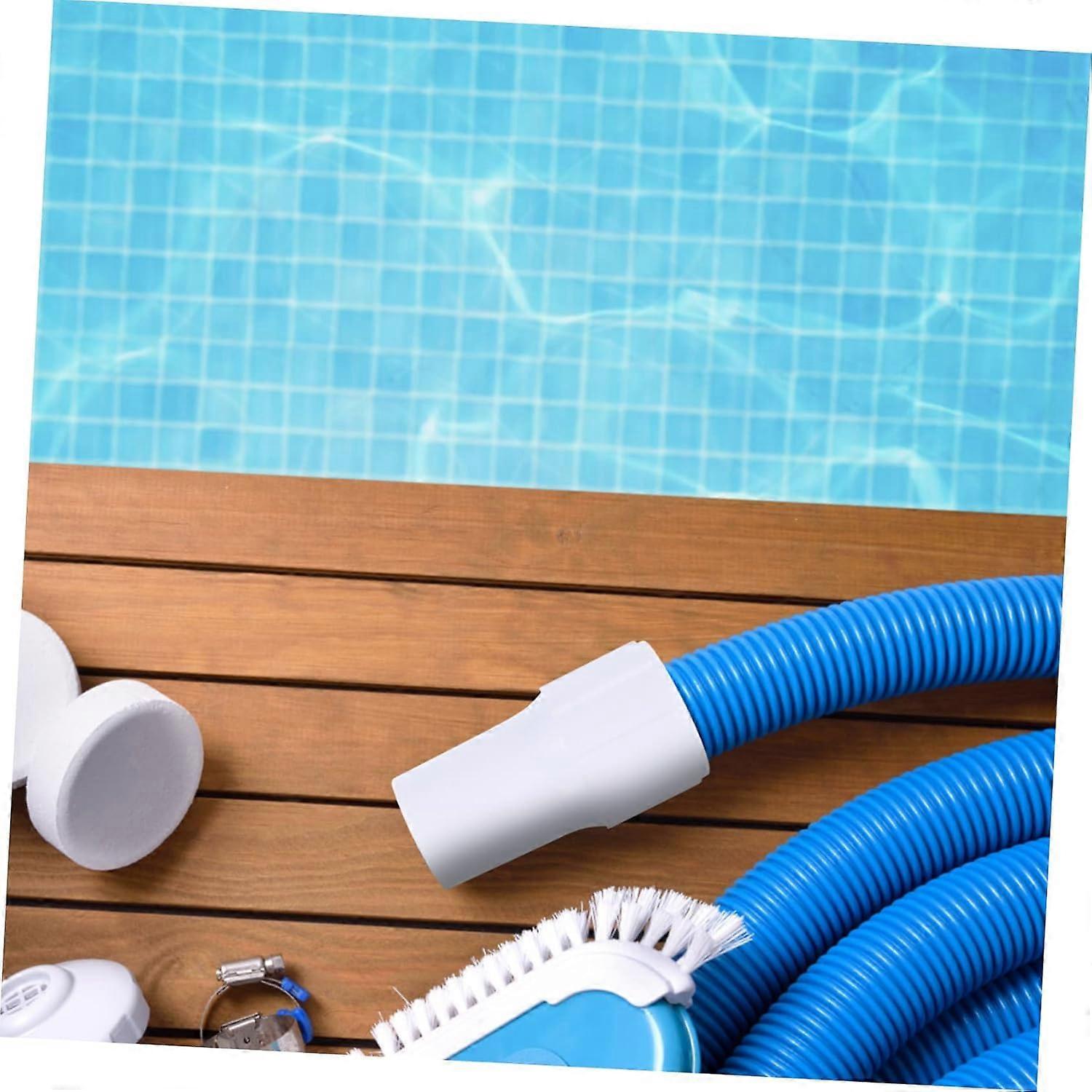 2 Pieces Pool Vacuum Hose Connectors Durable Adapter for Pool Cleaning Leakproof