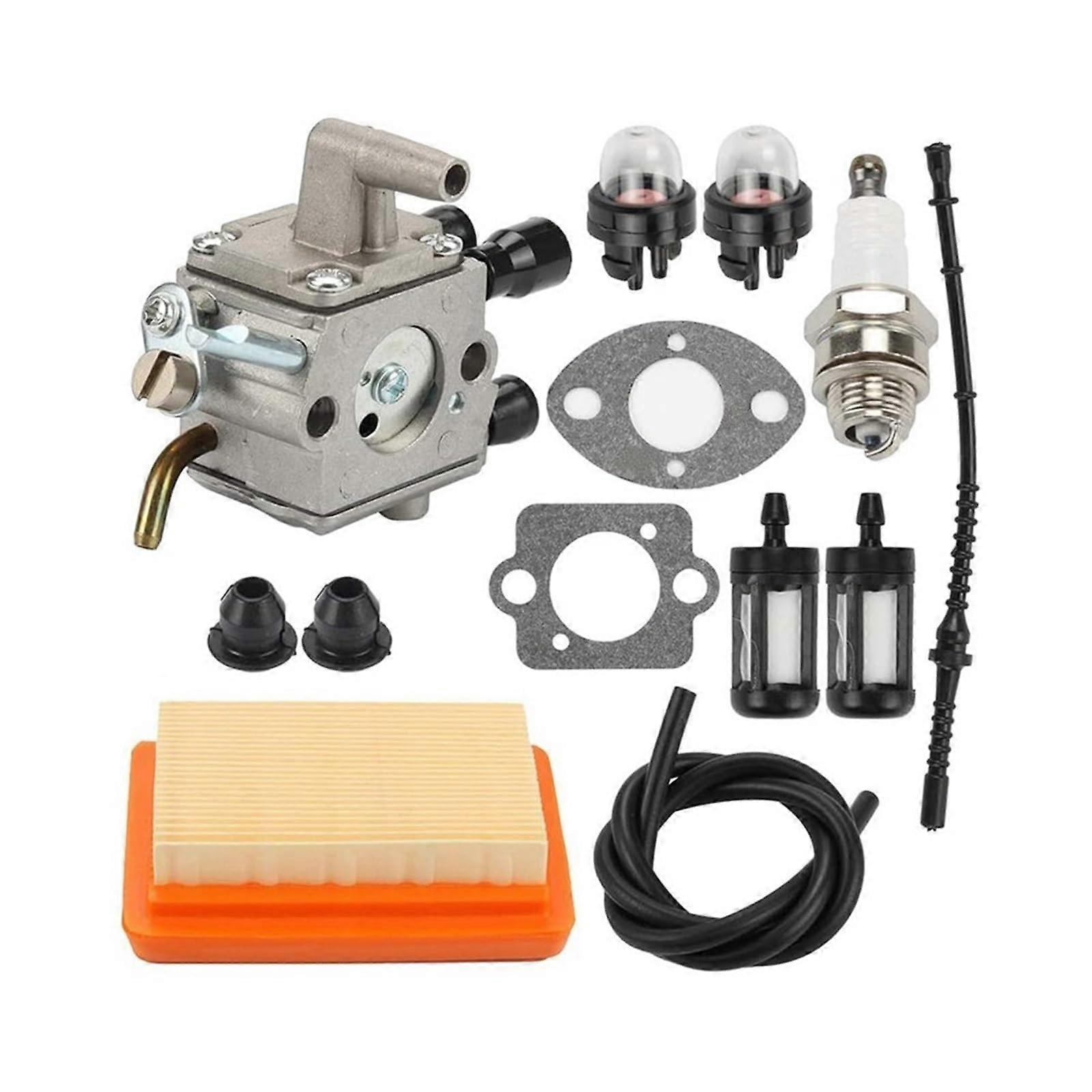 斯蒂尔化油器套件膜片垫片密封件包括可提高 FS120、FS200、FS250、FS300、FS350 的启动可靠性