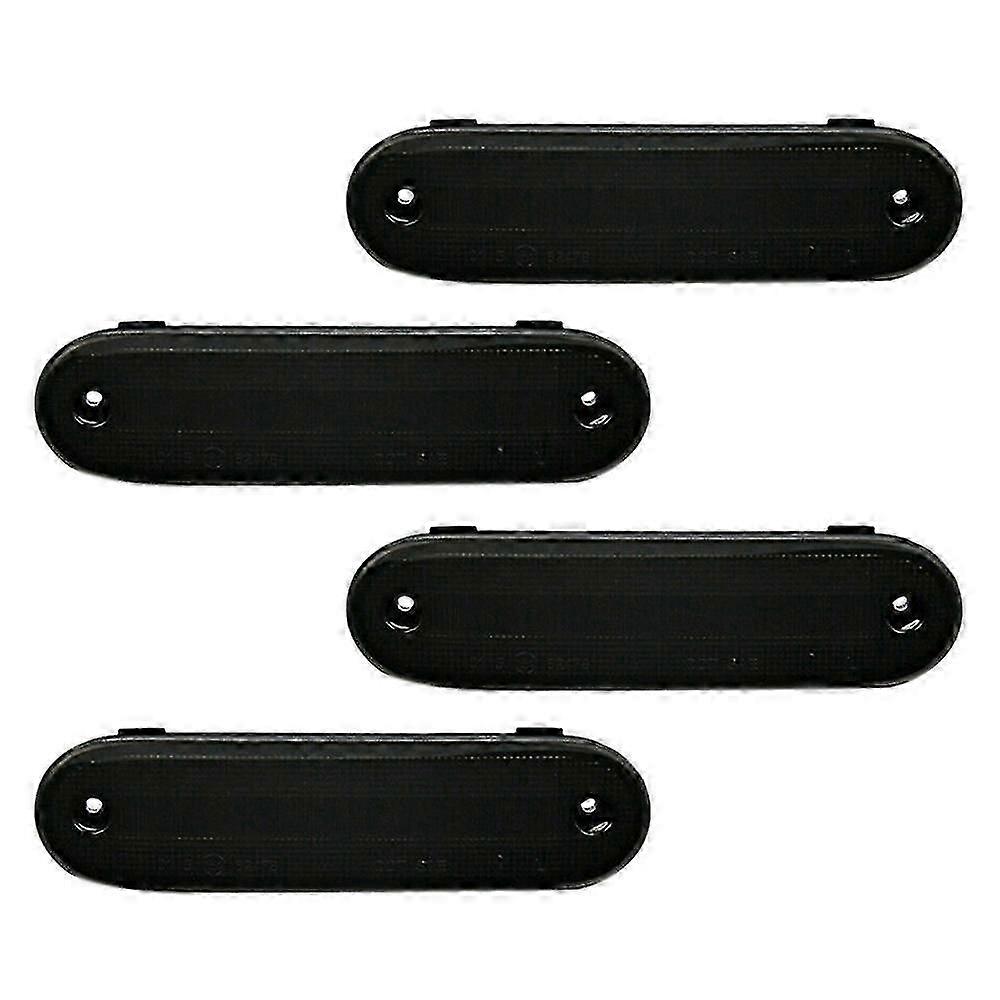 4X LED Side Light Smoked Lens Front Rear Turn Signal Blinker Lamp for MX-5 MX5 MIATA 1990-2020