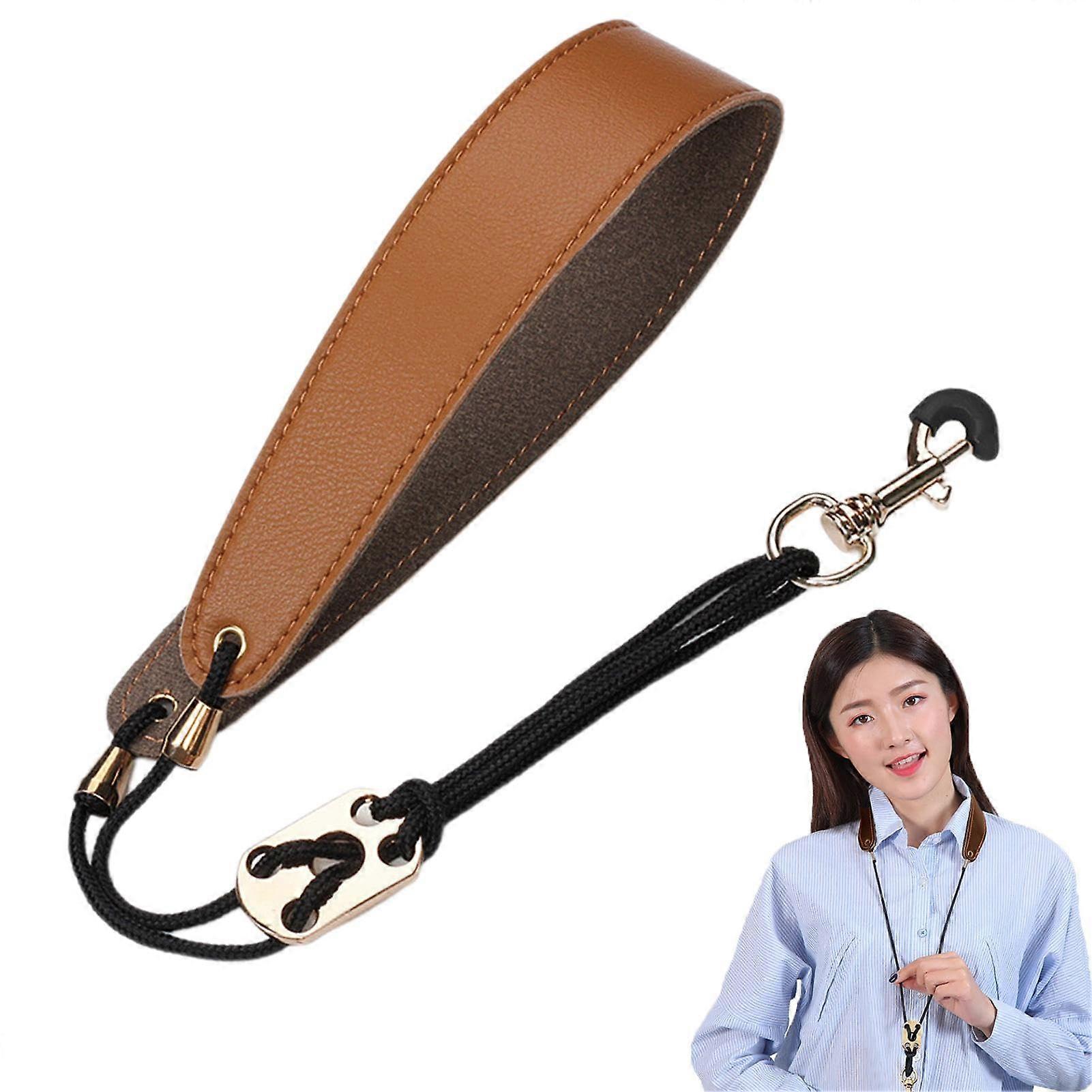 Saxophone Neck Strap, Comfortable Sax Holder with Shoulder Harness, Adjustable for Support