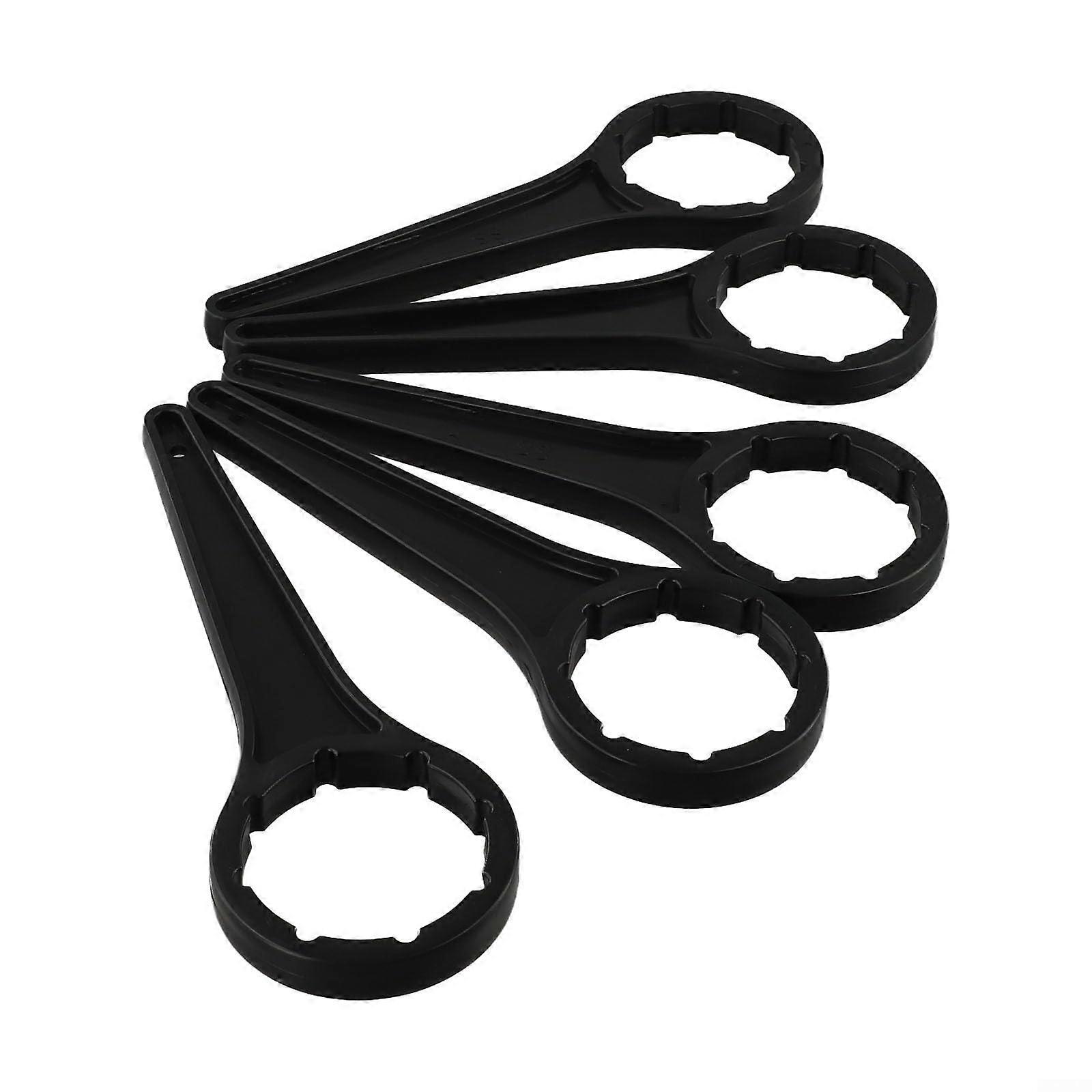 Drum Lid Wrench Set for Easy Opening of 20L & 30L Buckets, Affordable Tool Collection in Black