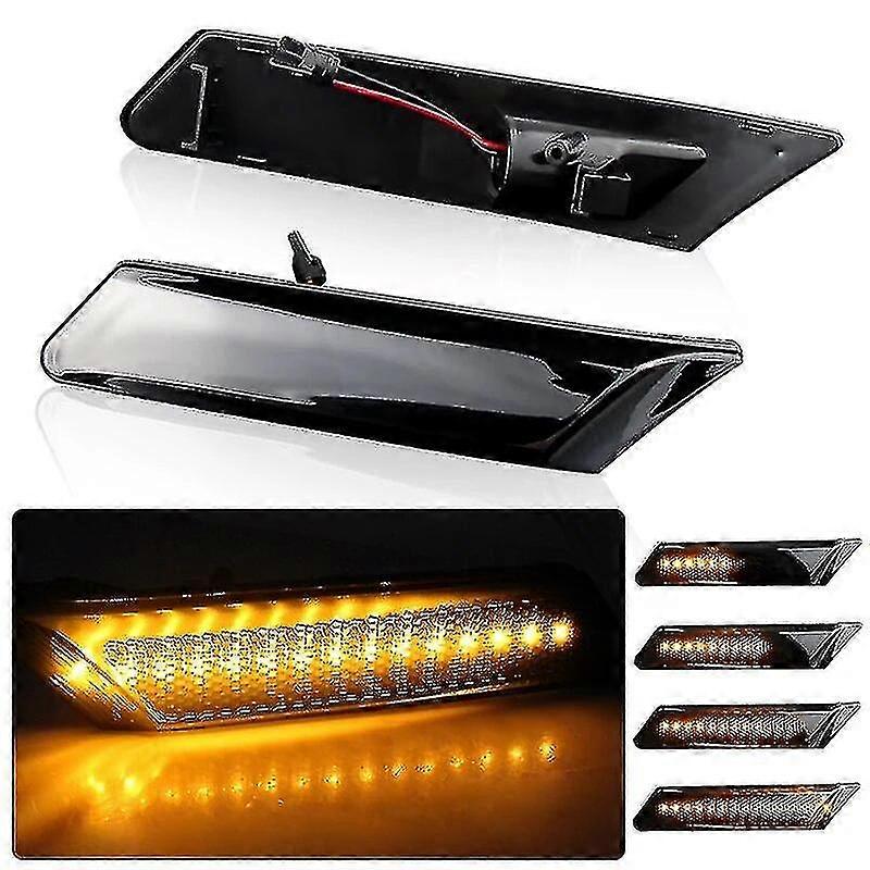 LED Side Marker Turn Signals, 2 Pieces, Compatible with 997 911, etc., Plug and Play