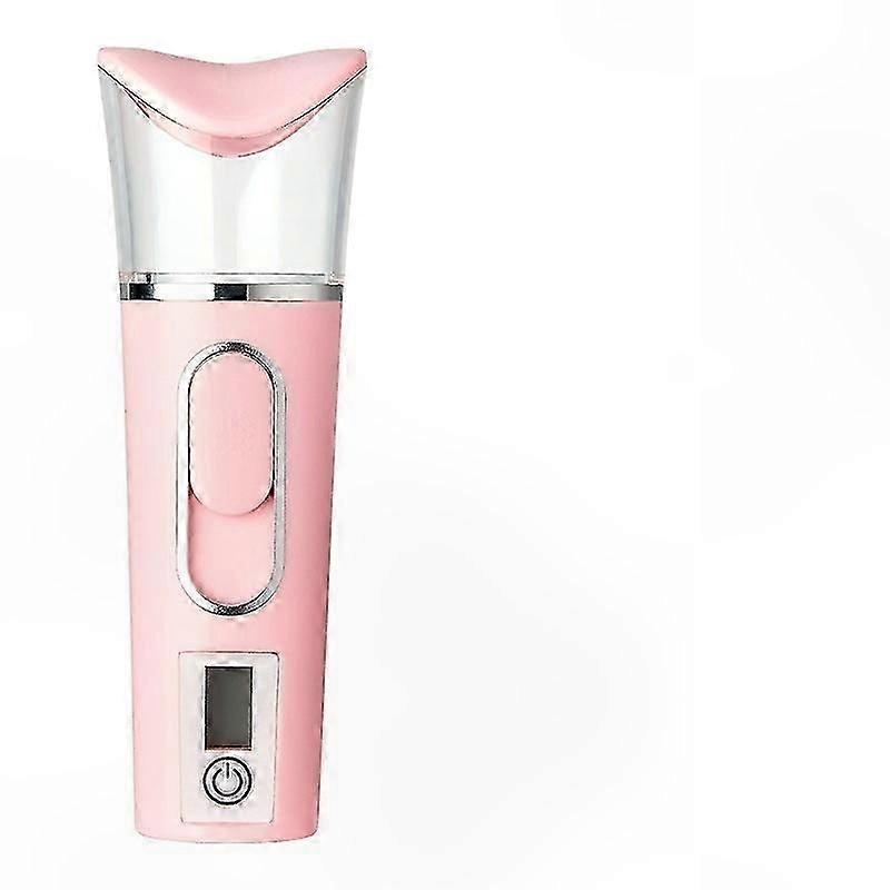 Portable Mini Facial Mist with Moisture Tester and USB Charging for Skin Hydration Analysis