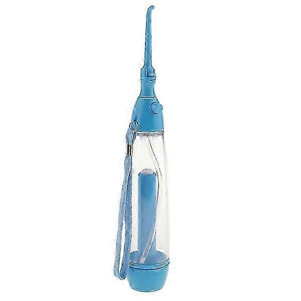 Movable Head Manual Tooth Cleaner with Oral Water Flosser