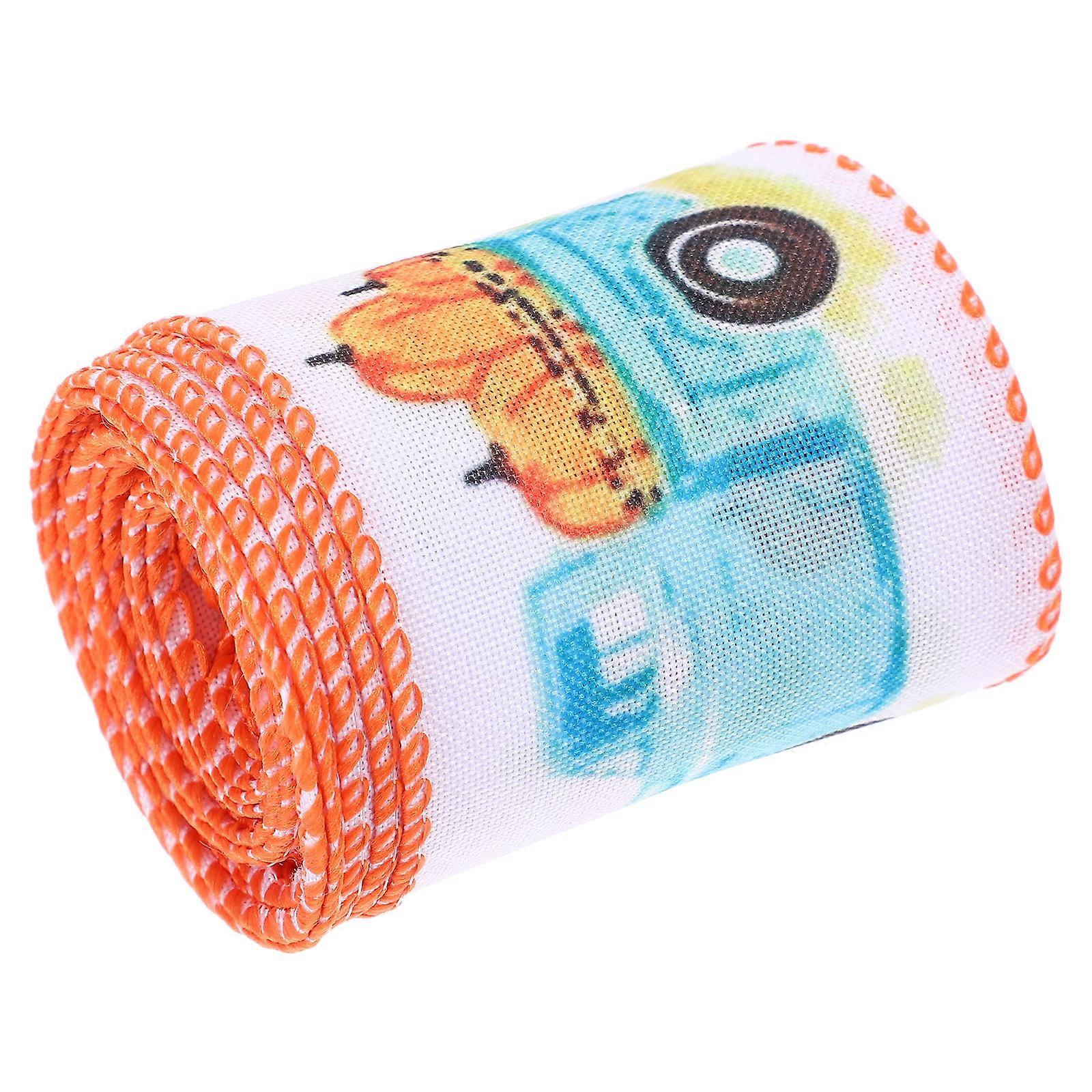 Fall Theme Gift Ribbon for Decoration Made of Polyester and Iron Wire Multi Color 1 Roll