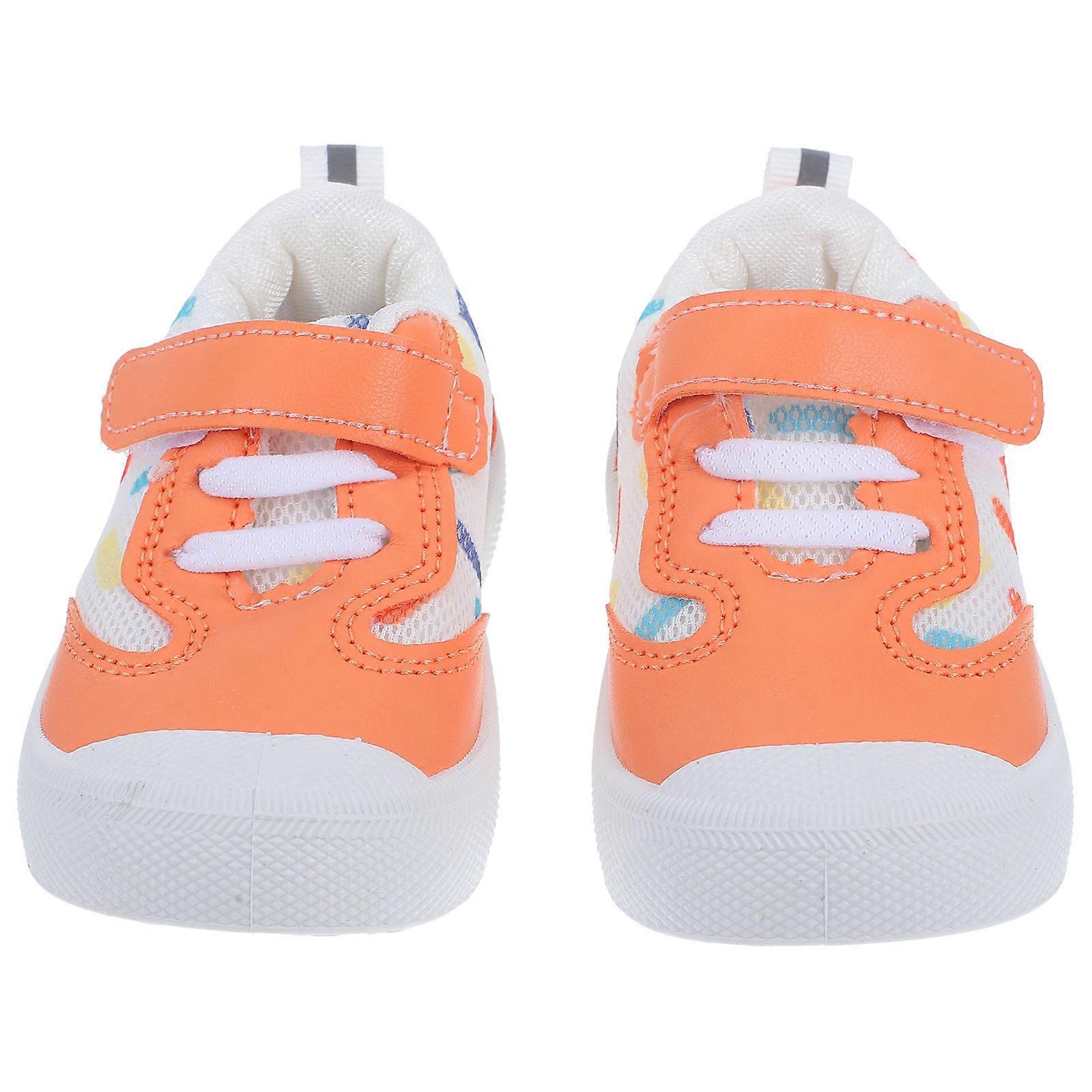Breathable Baby Shoes For Infants Comfortable Indoor And Outdoor Wear 14.5cm Inner Length 1 Pair
