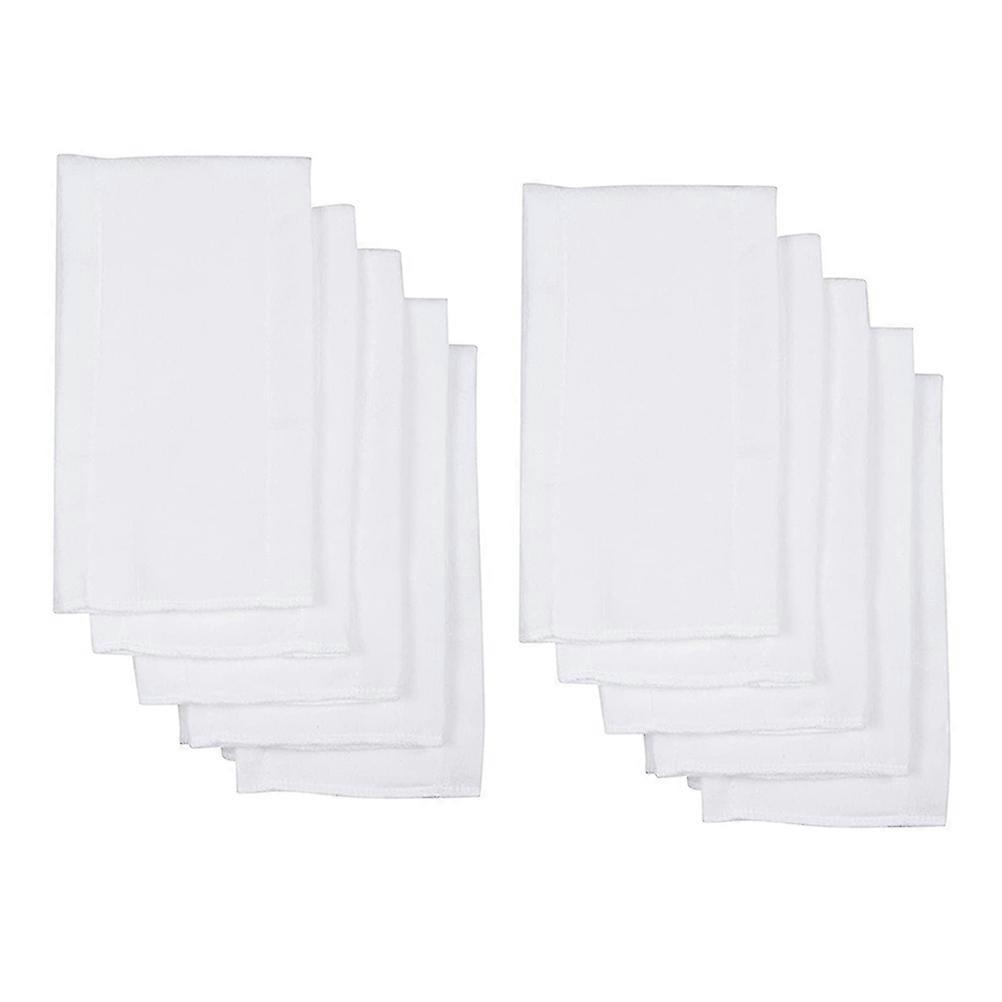 Prevent Leaks Baby Diapers For Infants Durable Cotton 60x60cm Washable 10Pack