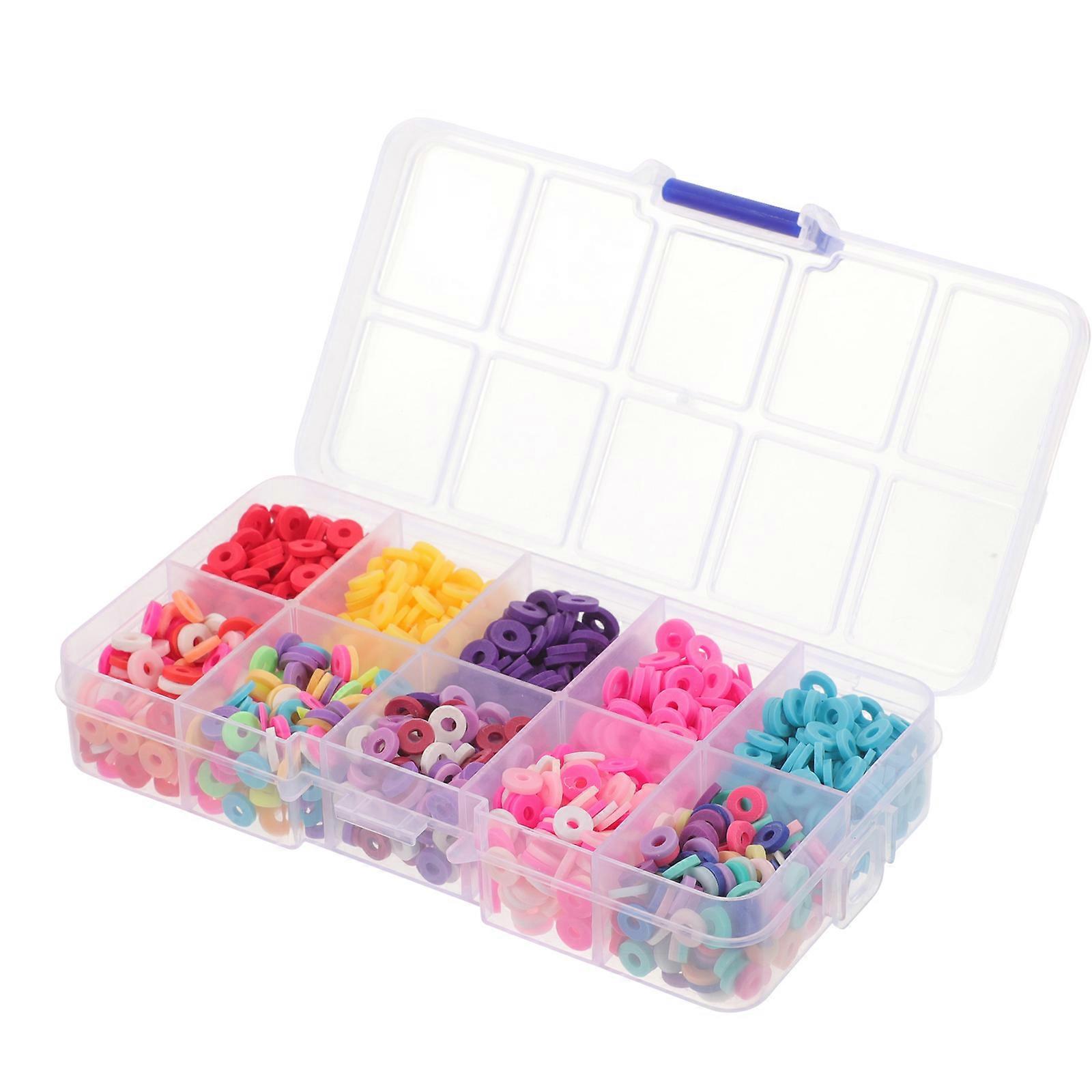 Handmade Polymer Clay Beads Bracelet DIY Accessories with 1500Pcs