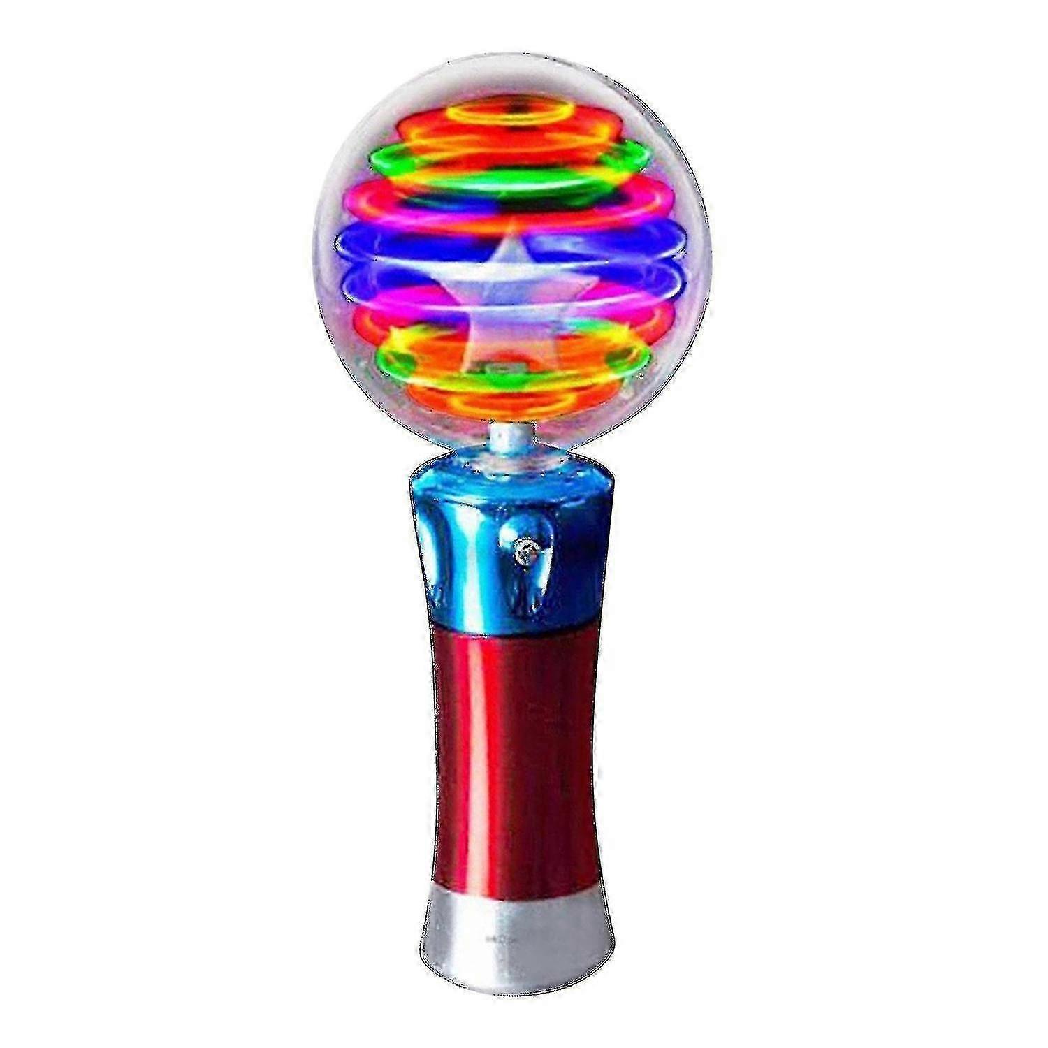 Kids' Glowing Magic Ball Toy with LED Flash-Rotating Light Show Entertainment