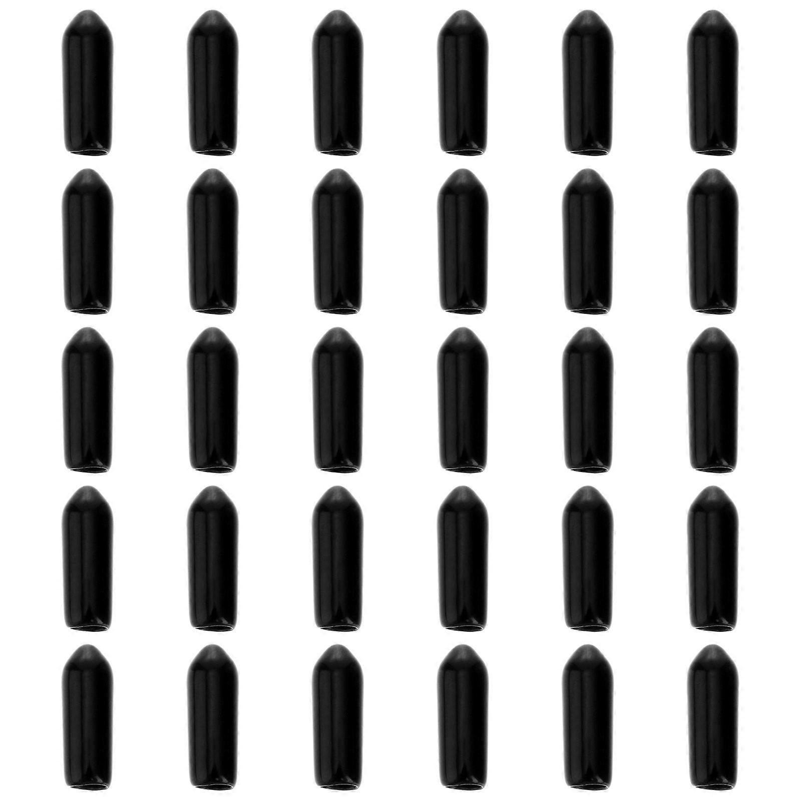 100PCS 5mm Dishwasher Prong Rack Replacement PVC Wire Thread Protector Cover