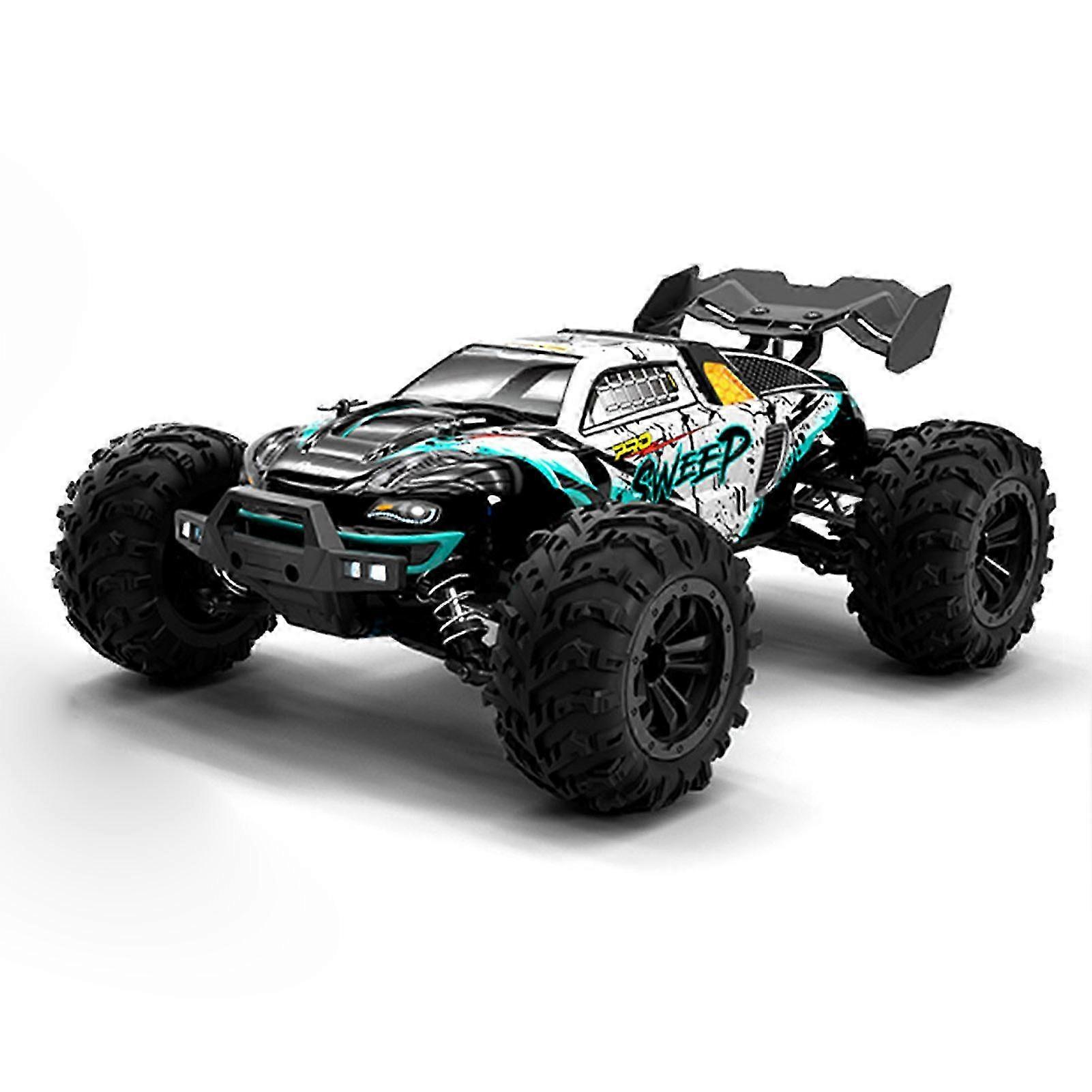 2025 RC מכונית 2.4 ג'יגה הרץ 70 קמ"ש מהירות גבוהה 1/16 מחוץ לכביש RC משאית ללא מברשות מנוע LED אור 4WD רכב מירוץ מכונית טיפוס לילדים מבוגרים