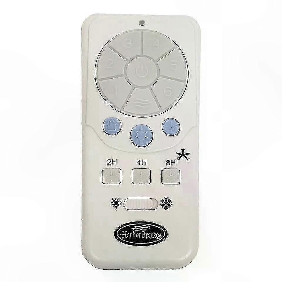 Ceiling Fan Remote Control with Light for Harbor Breeze-Compatible Models A25-TX025 A25-TX012 Replacement
