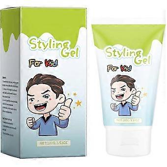 Kids Hair Gel, Styling Gel for Kids, 100g Natural Hair Gel for Kids, Long Lasting Baby Hair Gel For All Hair Styles, Medium-Strong Hold