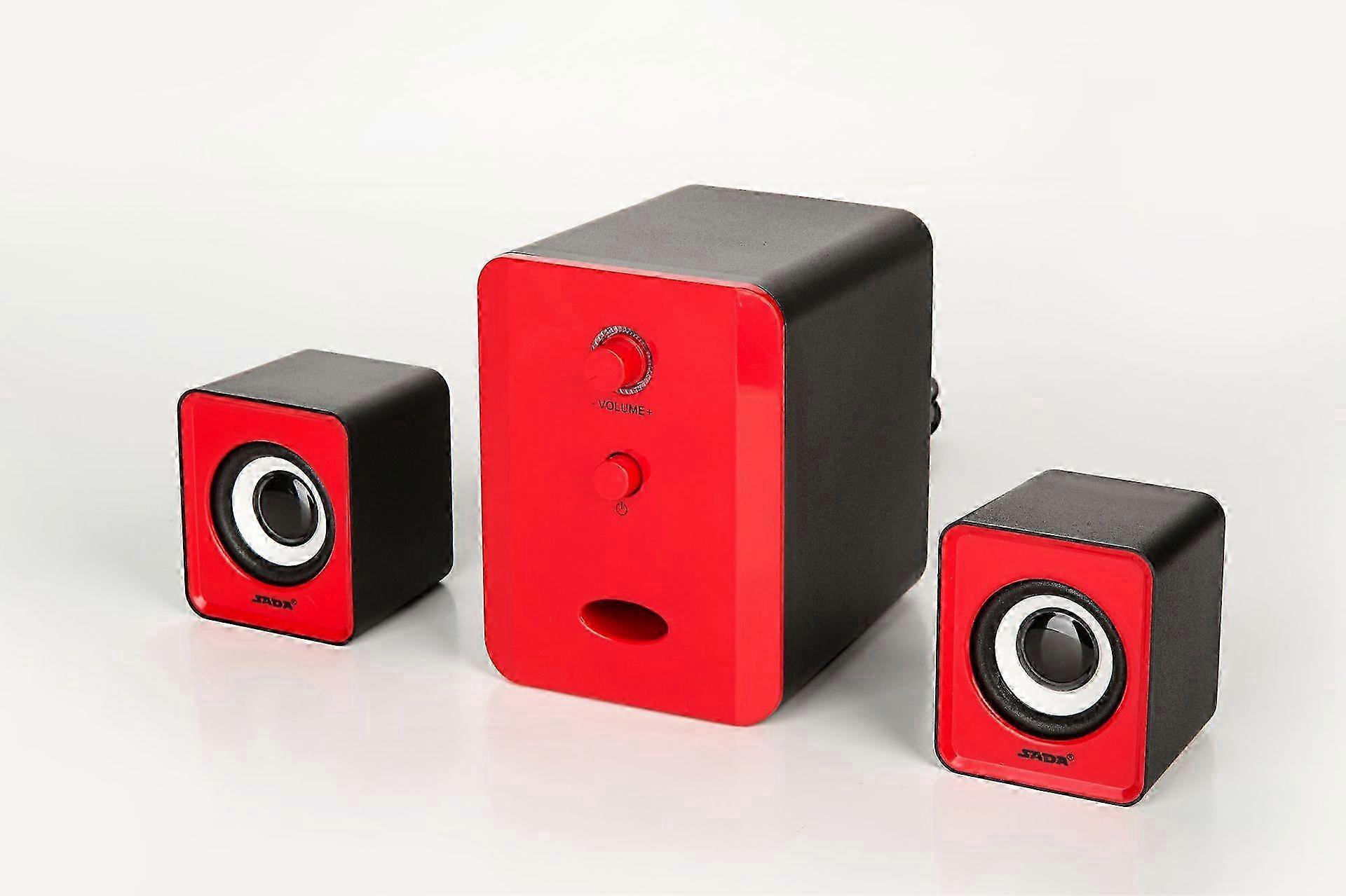 Portable PC Speaker Sound System with Aux Input