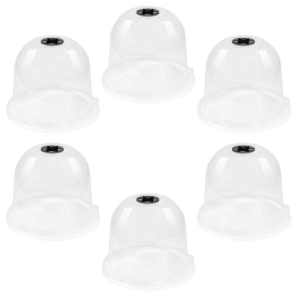 6Pcs Garden Cloche Dome Breathable Plant Nursery Protector for Garden Plants