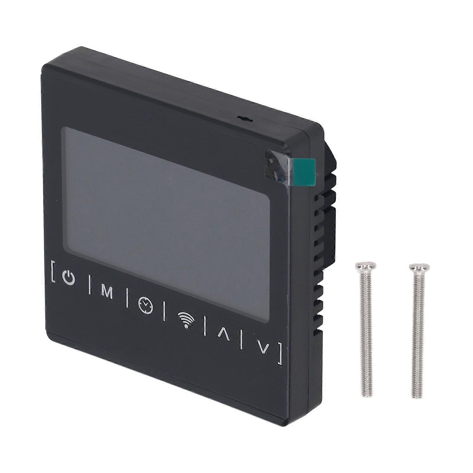 Intelligent Thermostat WiFi Smart Square Furnace Heating Controller with LCD Touch Screen for Home AC85V250V