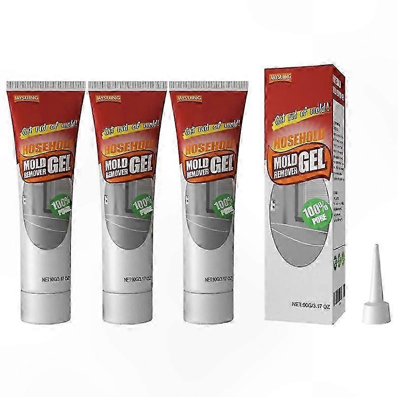 Mildew Stain Remover Gel for Tiles and Floors Fast-Acting Cleaning Solution 90g Multi-Pack Options