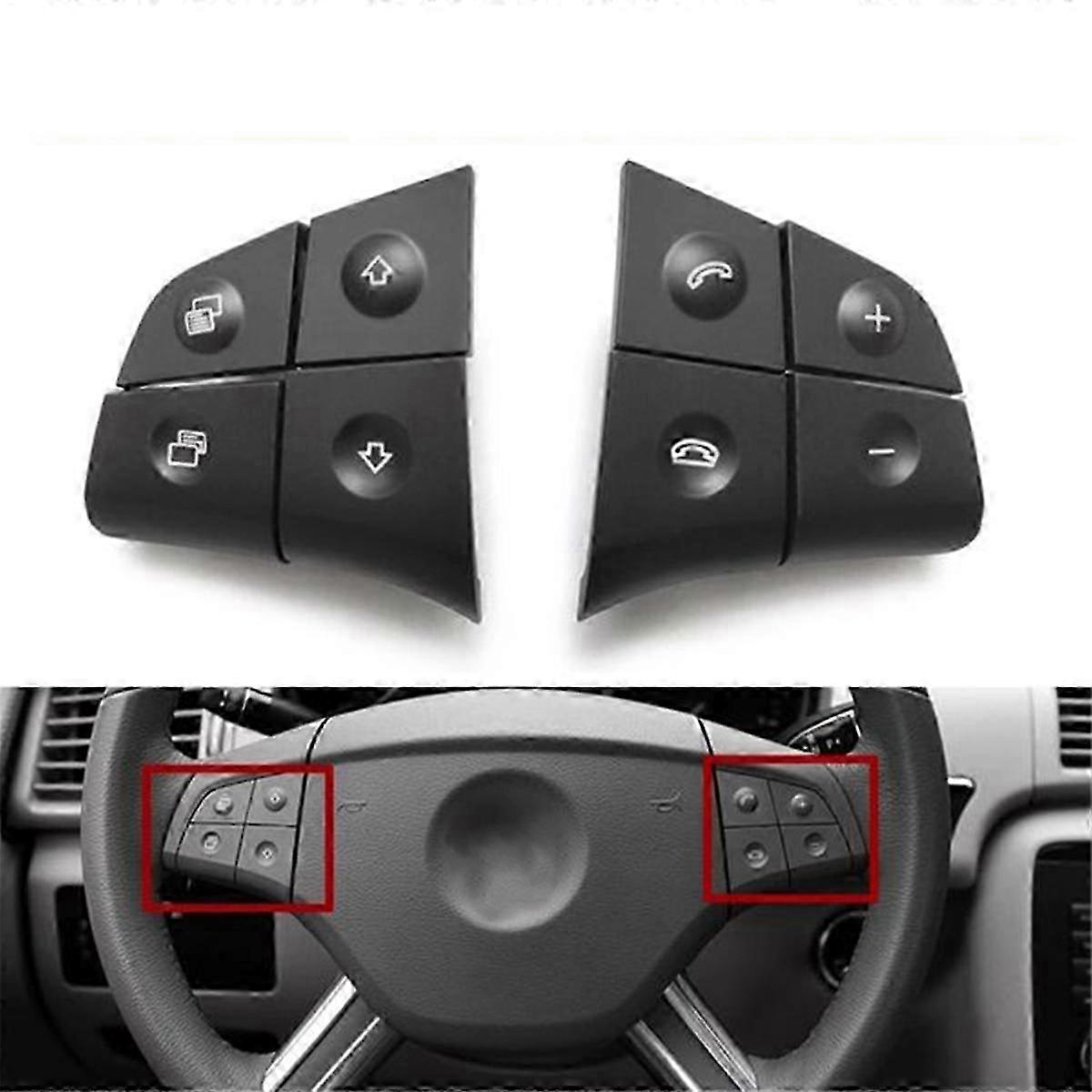 Multi-Function Steering Wheel Switch Button Kit Controls