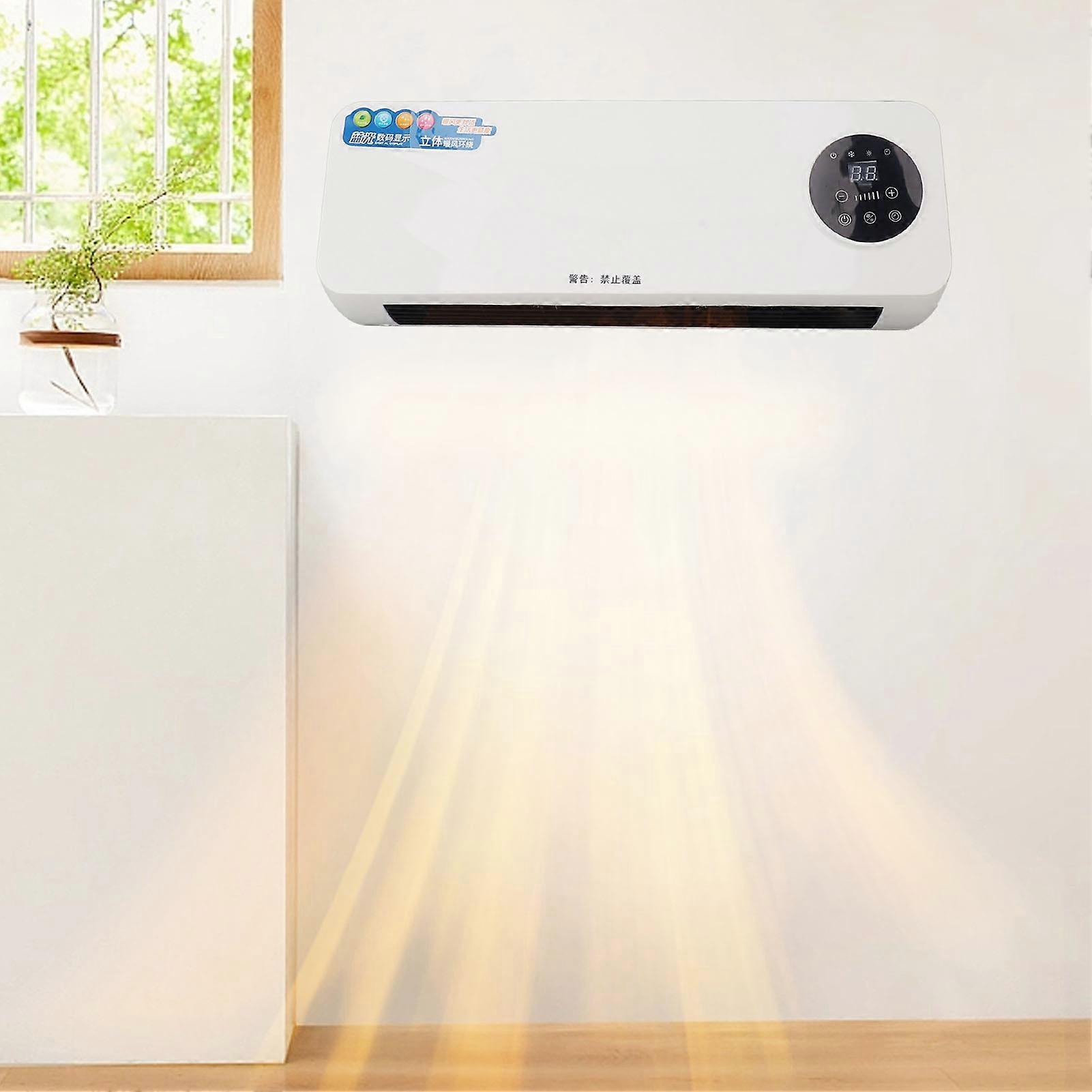 Wall Mounted Small Air Conditioner 2000W Cooling Heating Unit
